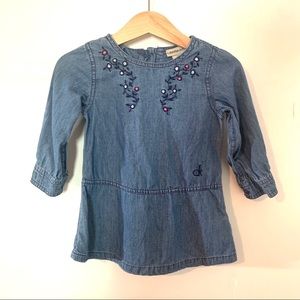 Calvin Klein Jean dress with matching undies